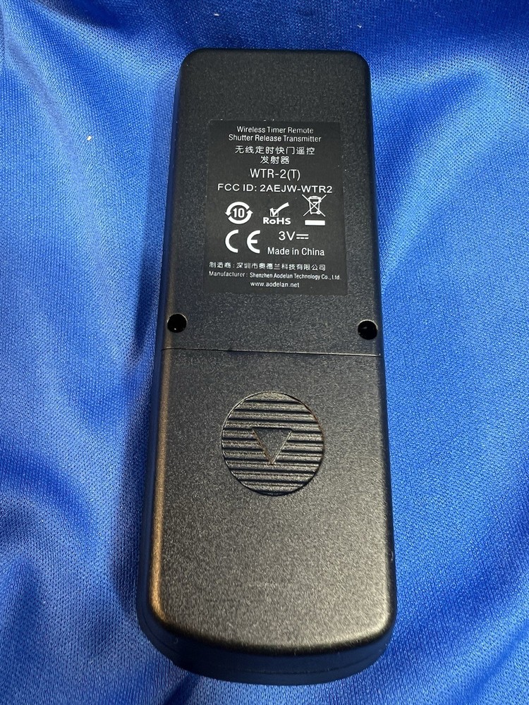 AODELAN WTR-2 Wireless Shutter Release Timer Remote Control New Open Box, 2022
