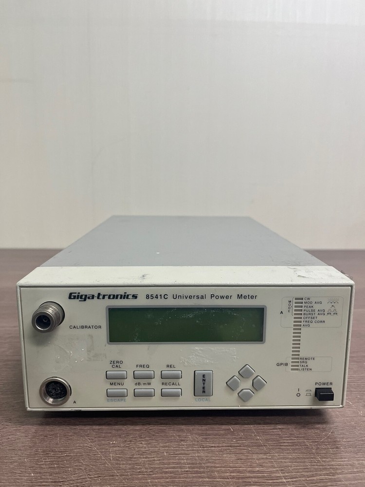 Gigatronics 8541C: RF Power Meter, Not working (4629)