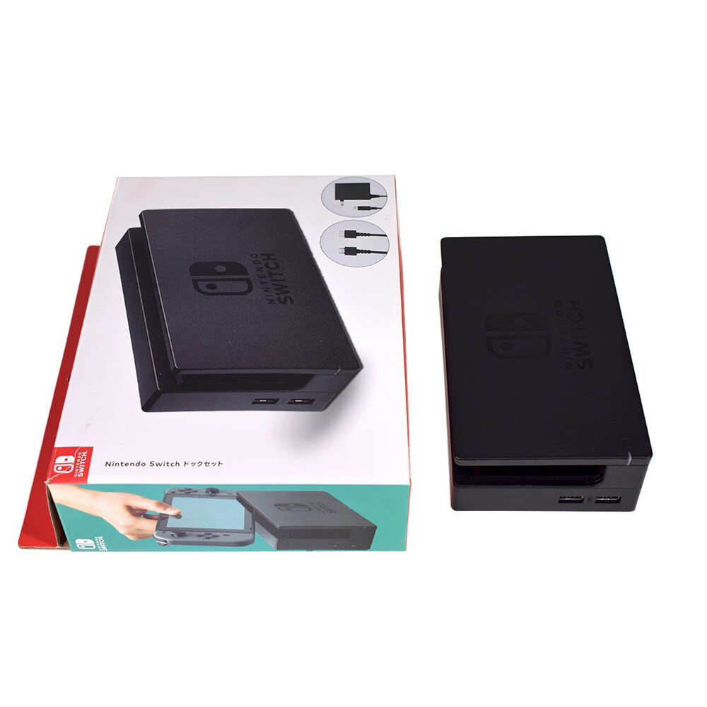 Original Nintendo Switch Charging Dock + AC Adapter Power Cable + HDMI CABLE Set