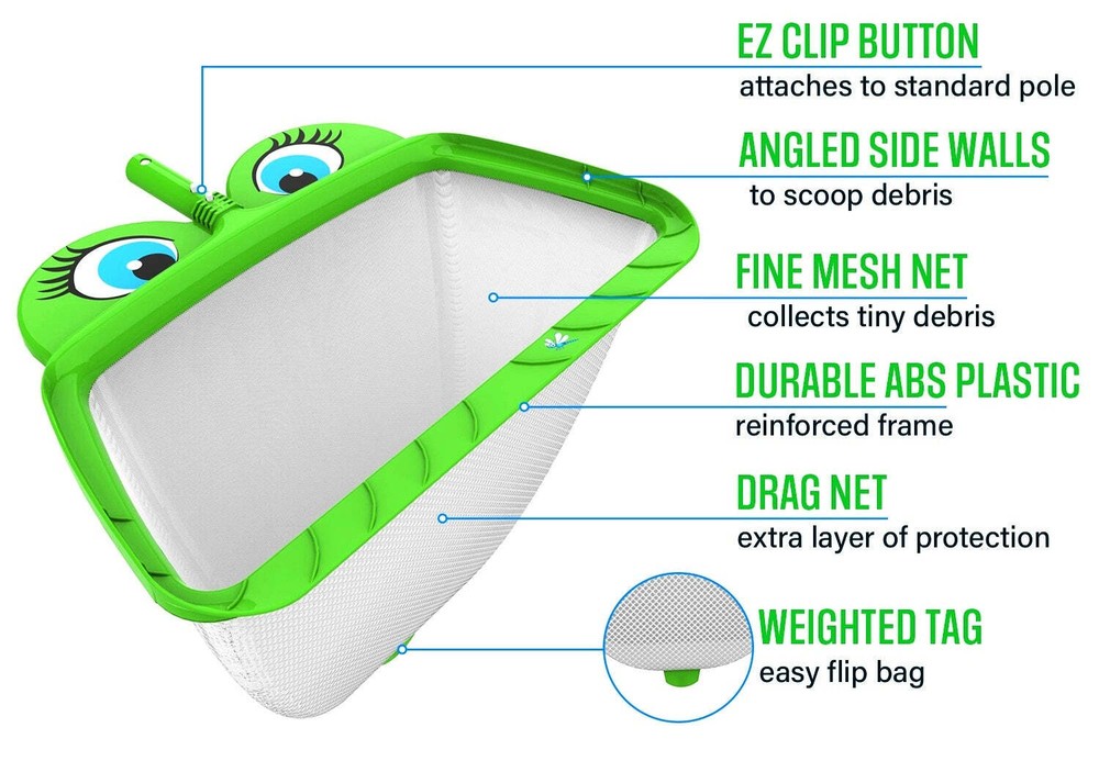 Ms. Frog "Lady Frog" Fine Mesh Net