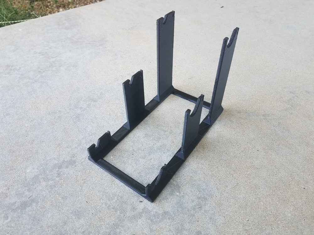 3 tier Microtech Marfione custom display rack ultratech Combat Troodon Cypher