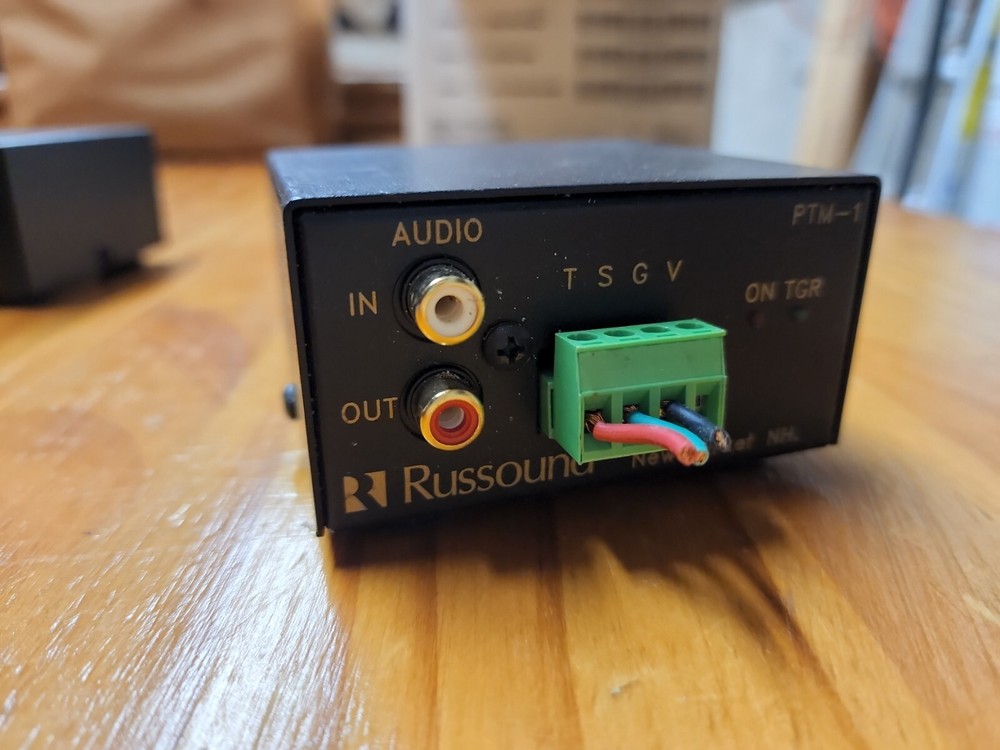 Russound PTM-1 Paging Trigger Module for PR-4Z, Used, Black