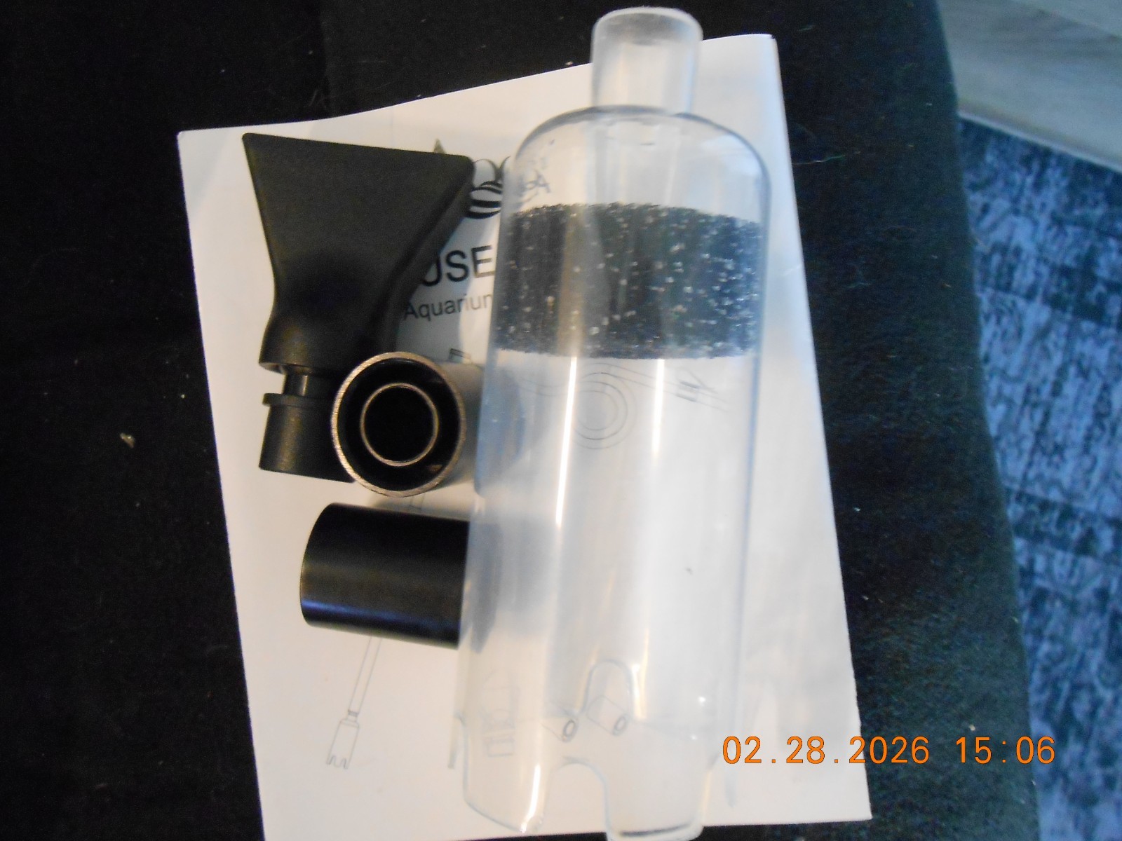 AQQA Aquarium Gravel Cleaner, 4-in-1 Upgrade Suction Power Manual Fish Tank G...