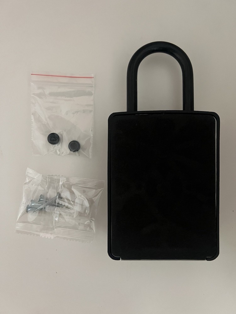 Puroma Portable Key Lock Box Wall-Mount Combination Lockbox