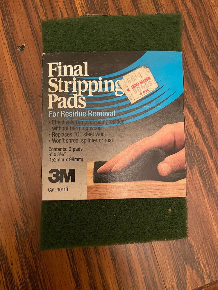 VINTAGE! 3M FINAL STRIPPING PADS - 2 PADS