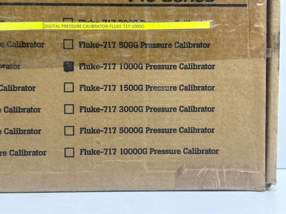 FLUKE 717 1000G Pressure Calibrator