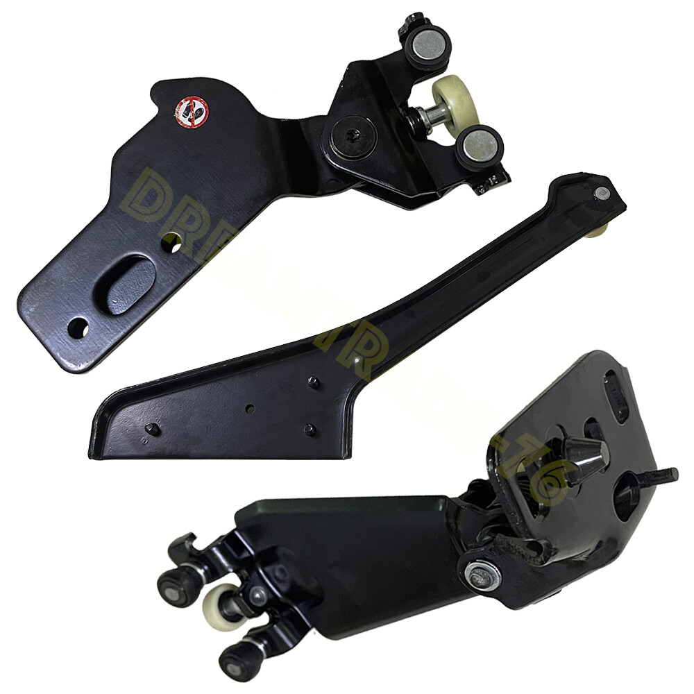 For Ford Transit Connect 14-23 Left Sliding Door Roller Bottom Middle Upper Set
