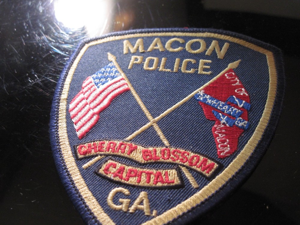 19??    Macon Ga  Police    patch
