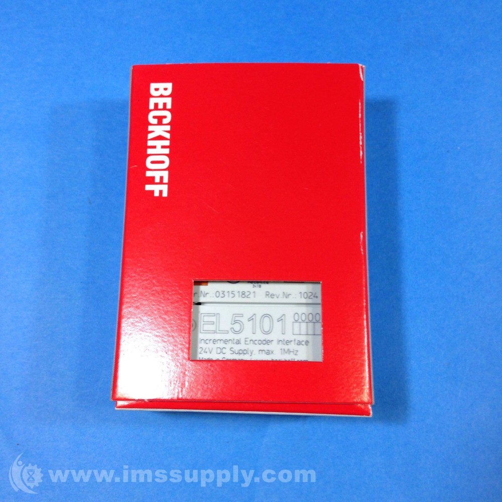 Beckhoff EL 5101 Incremental Encoder Interface FNFP