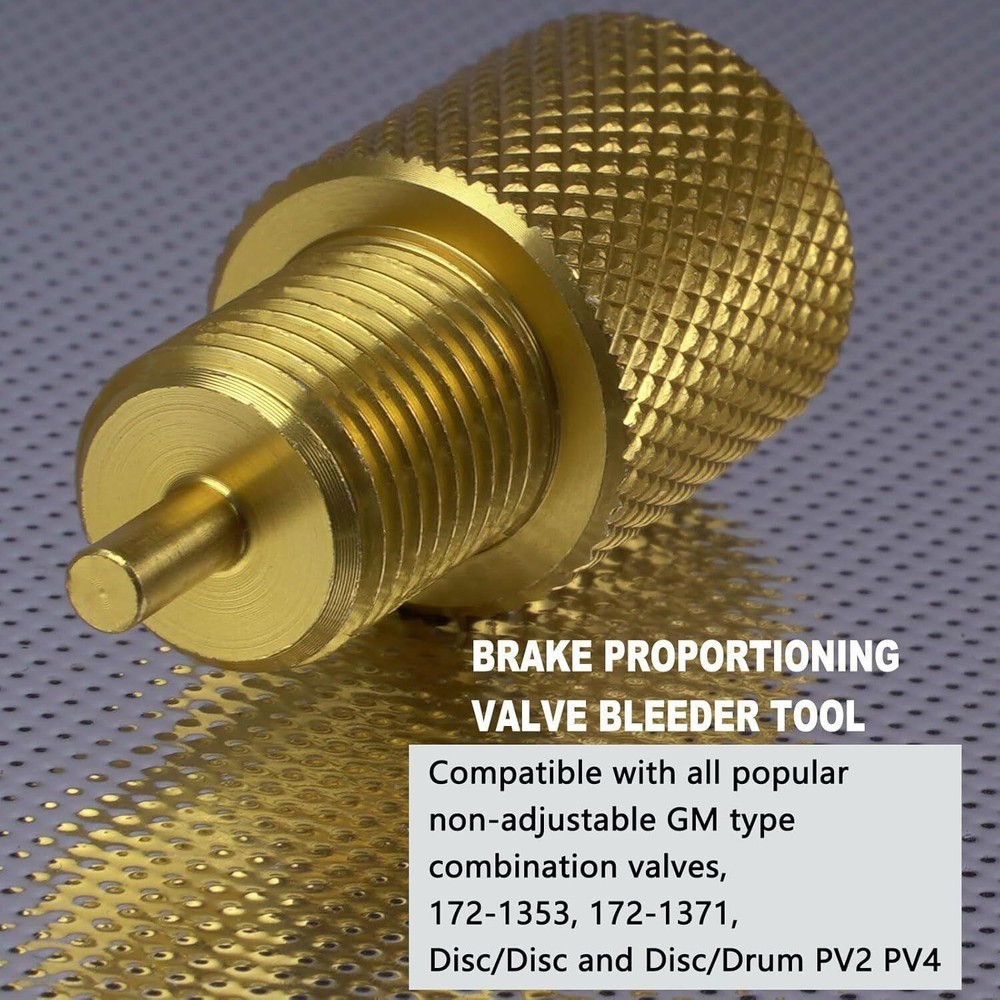Brake Proportioning Valve Bleeder Tool, Valve Bleeding Tool Compatible with Gm