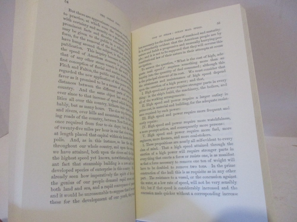 Ocean Steam Navigation and the Ocean Post Thomas Rainey 1977 Reprint Softcover
