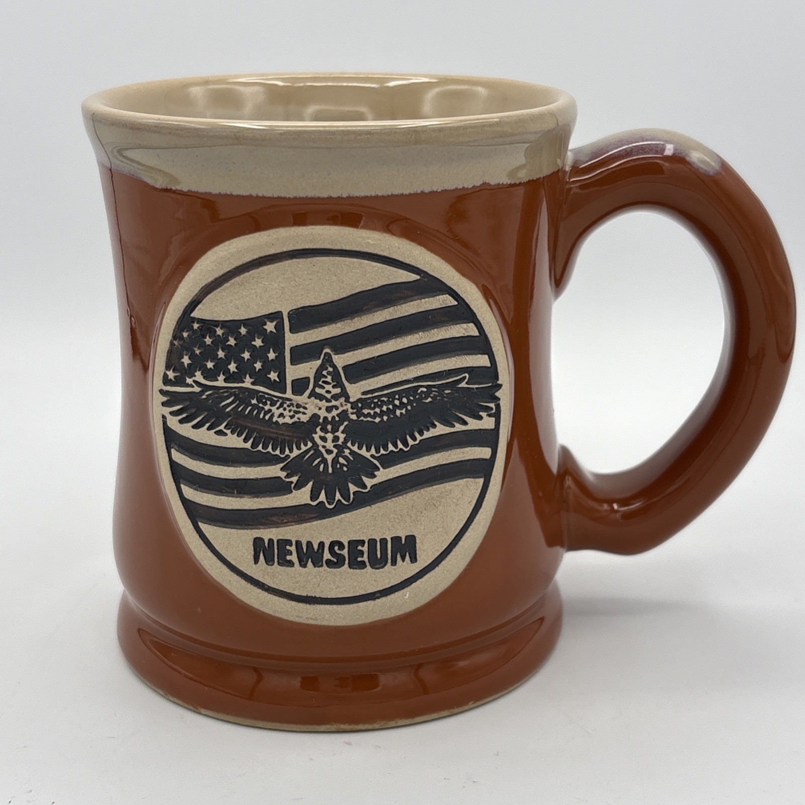 Newseum Mug Washington DC news museum RARE - EUC