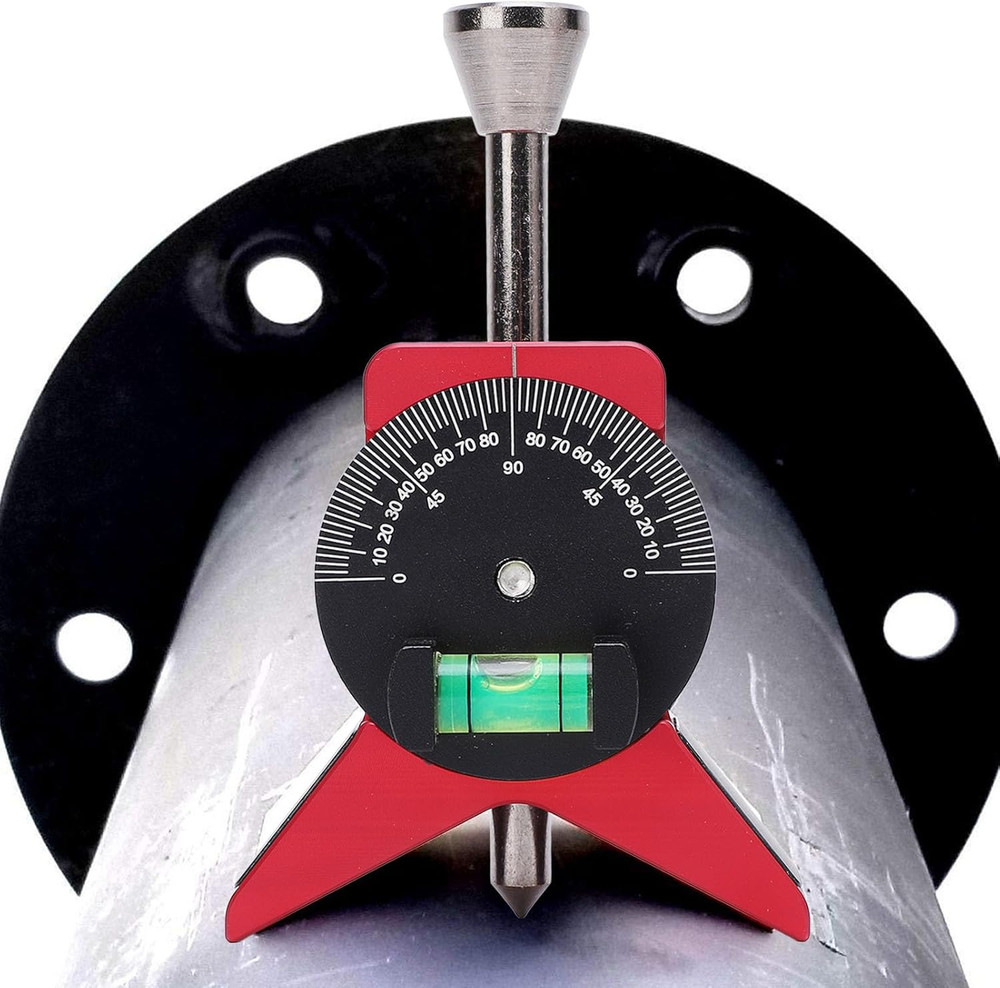 Pipe Center Finder, Pipe Marker Centering Tool, Pipefitter Tools with Magnetic C