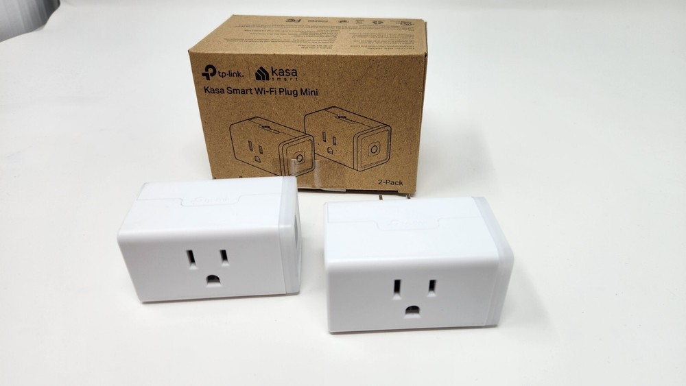 2x Kasa Smart Wifi Plug In Mini Model HS103