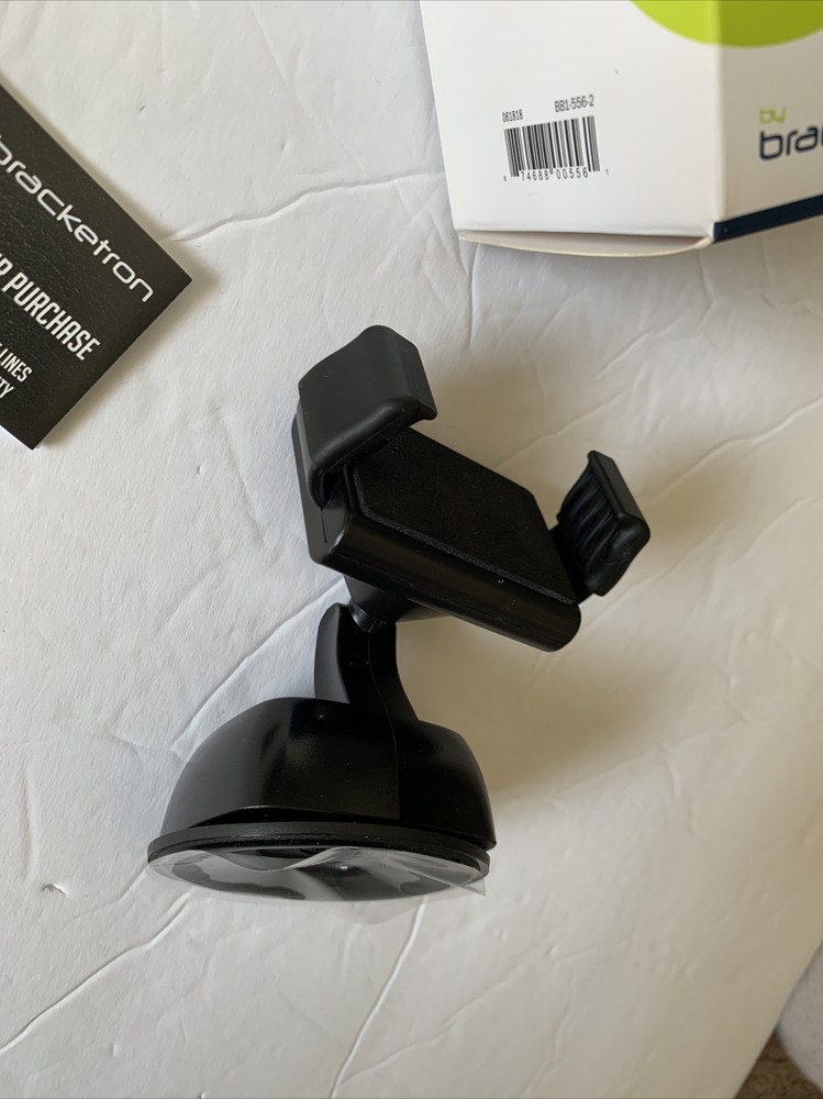 Bracketron SQUEEZEDASH Dash/Window CELL PHONE CAR CLAMP MOUNT Black BB1-556-2