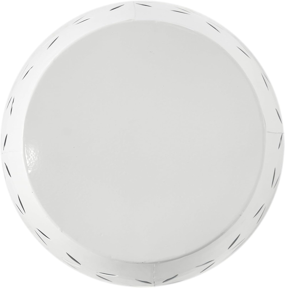 Lilac Outdoor 12" Iron Side Table, White