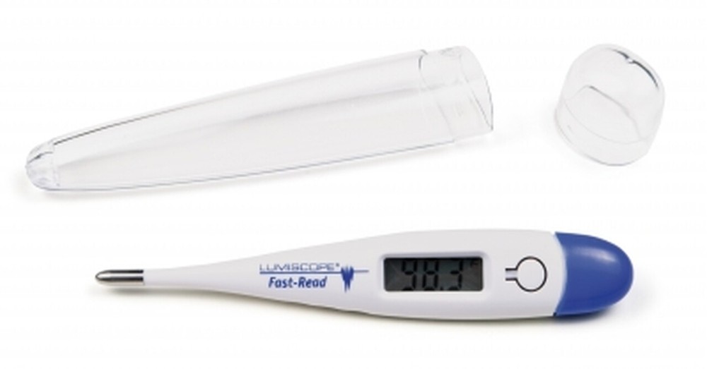 Lumiscope Digital Thermometer 10 second Quickread, °F/°C