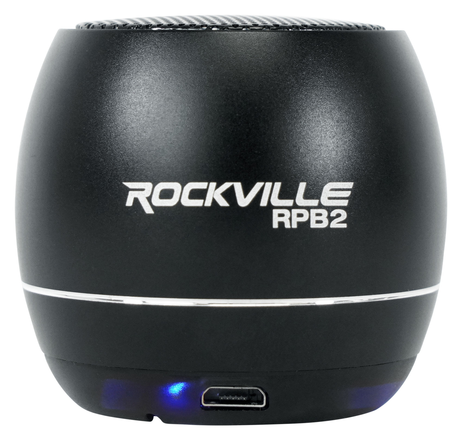Pair Rockville RPB3-BLACK Handheld Wireless Linking Portable Bluetooth Speakers