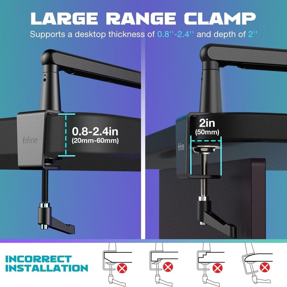 Samson USB/XLR microphone and metal desk mount