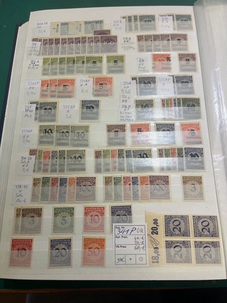 50 different DR mint or with fold, + a certified stamp!!!