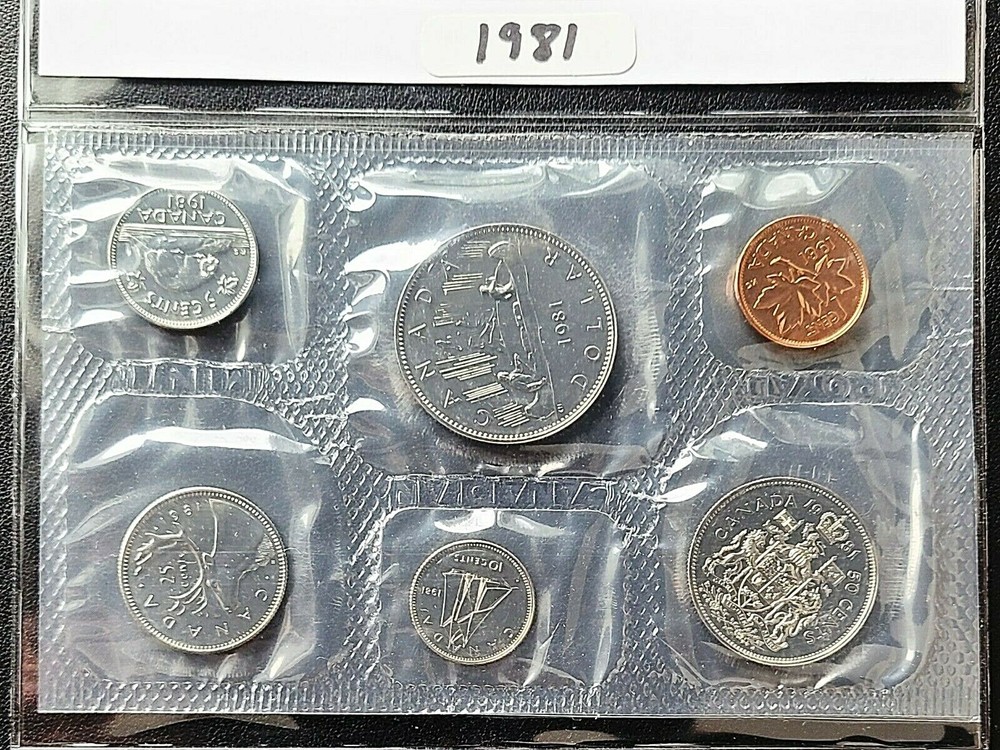 1981 Canada Uncirculated Proof-Like Set - Mint Condition