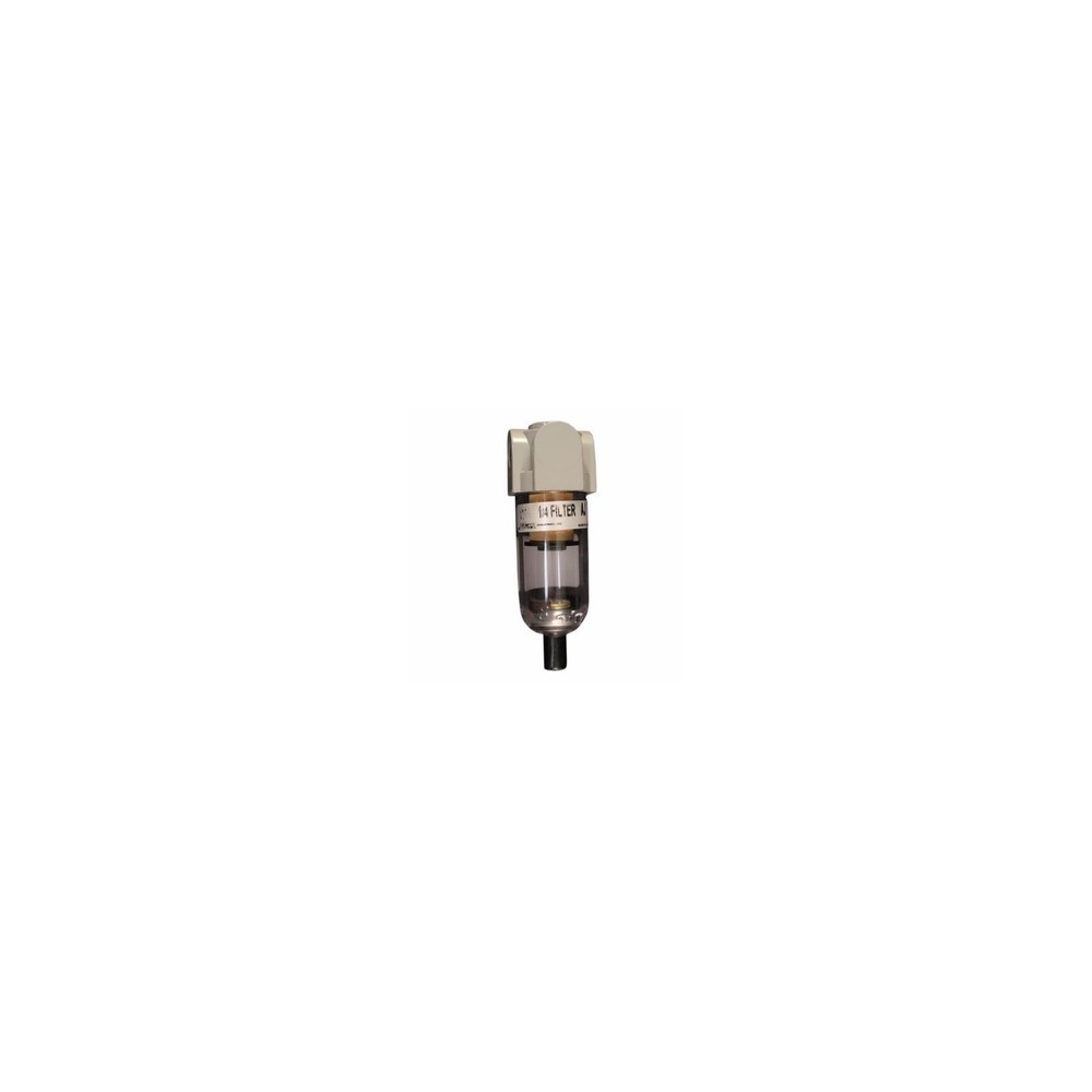 Milton S-1144 Mini Micro Air Tool Filter, Nylon, 1/4 In. NPT - Quantity 1