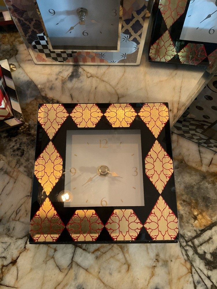 MacKenzie-Child’s Evenfall Desk Clock