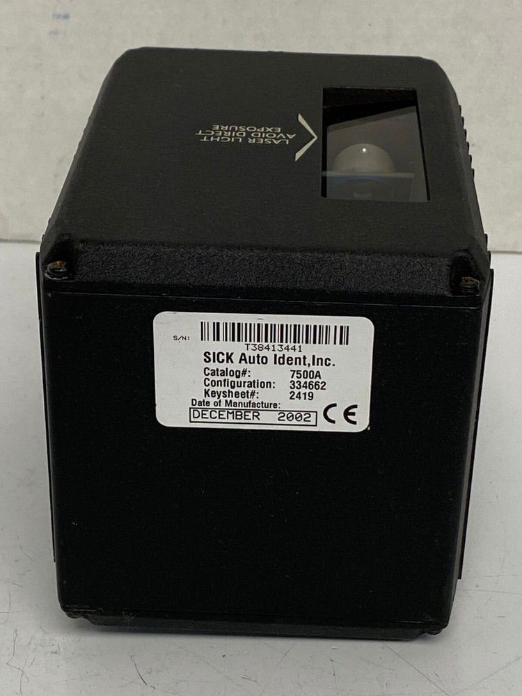SICK CiMAX 7500A CiMatrix LASER BARCODE SCANNER READER DECODER