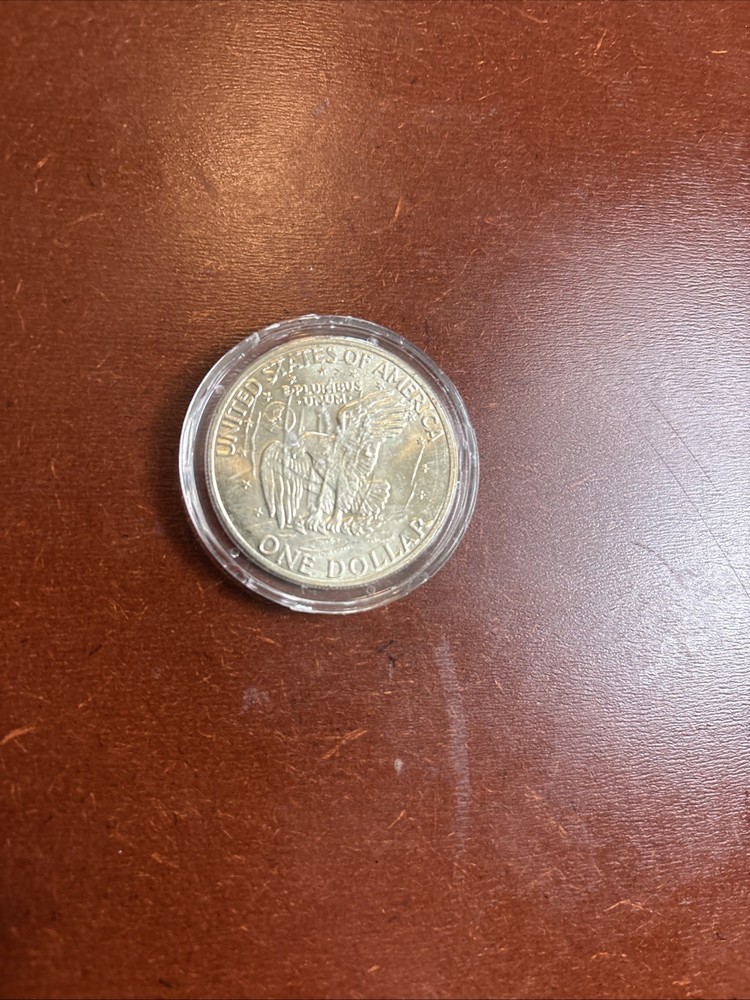 1971-S $1 Eisenhower 40% Silver Dollar Uncirculated - RAW - Encapsulated