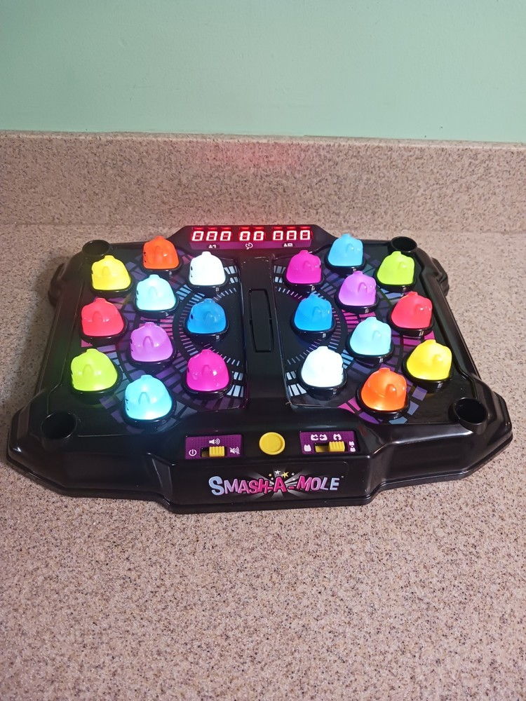 Electronic Arcade Smash-A-Mole! All-Time Classic Arcade Game NO HAMMERS