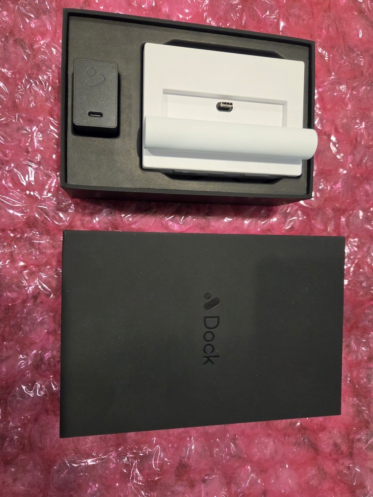 White Analogue Pocket Dock Open Box Complete CIB Mint