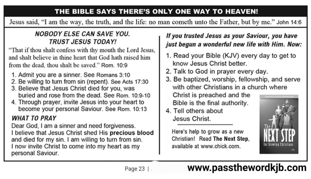 ONE WAY! | JACK T CHICK | BASIC GOSPEL BIBLE TRACK | BASIC GOSPEL
