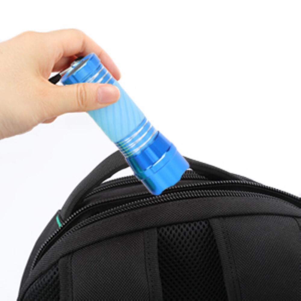 4-Pack Mini LED Flashlight Aluminum 9 LED Super Bright Torch Zoomable Flashlight