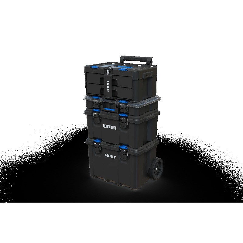 Hart Stack System Two Drawer Unit, Small Tool and Parts Storage