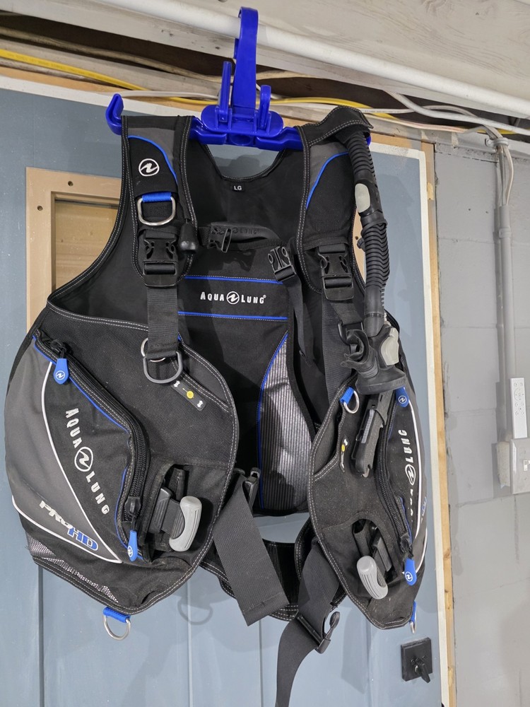 Aqualung Pro HD Weight Integrated BCD Black Size Large