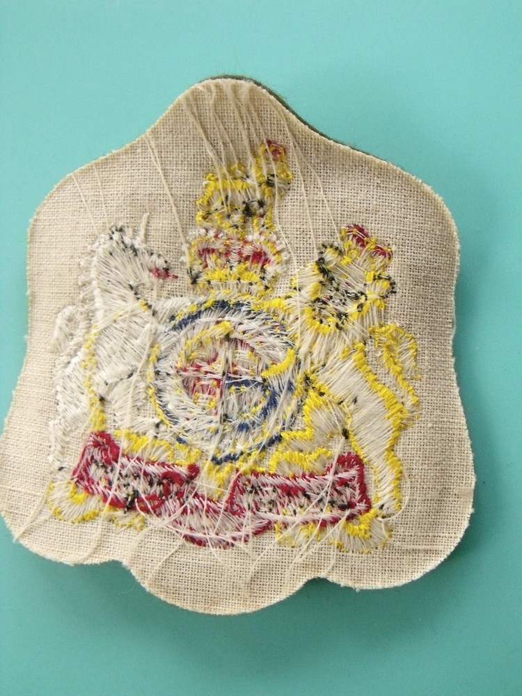 ORIGINAL BRITISH ROYAL NAVY PATCH WARRANT OFFICER CLASS 1 PATCH MINT CONDITION