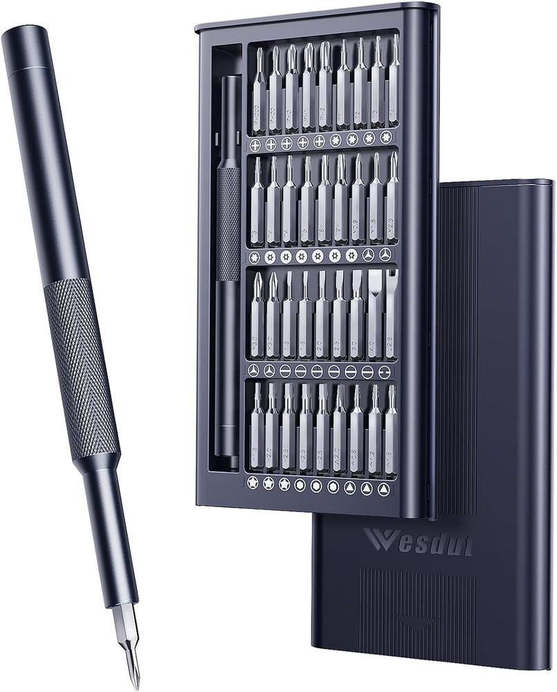 37In1 [Super Durable] Small Screwdriver Set, Magnetic Tiny Torx Screw Driver wit