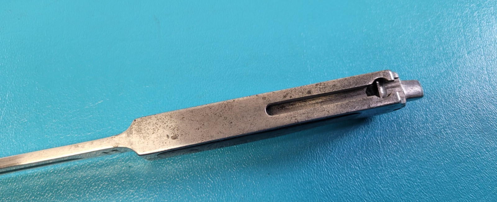 Danish Model 1889 Krag Jorgensen Rifle Bayonet Knife + Scabbard Denmark TR154