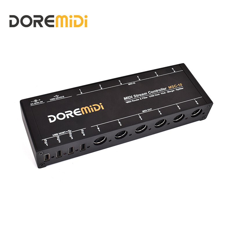 DOREMiDi MIDI Stream Controller MSC-10 Route and Filter MIDI Messages