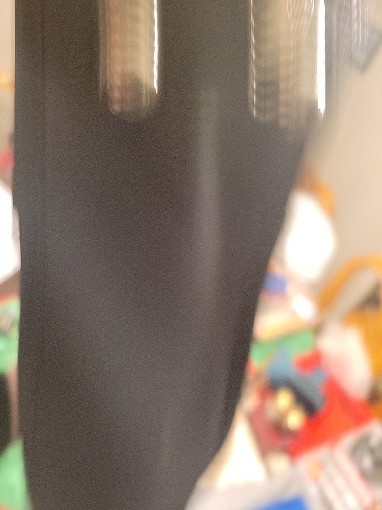 3/4 Unbranded Violin Case Missing Zipper Pull On Outside Pocket