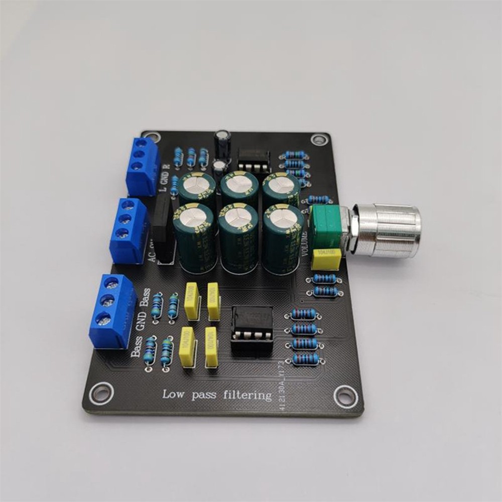 2 Way Subwoofer Frequency Divider Board Electronic Low-Pass Crossover2402