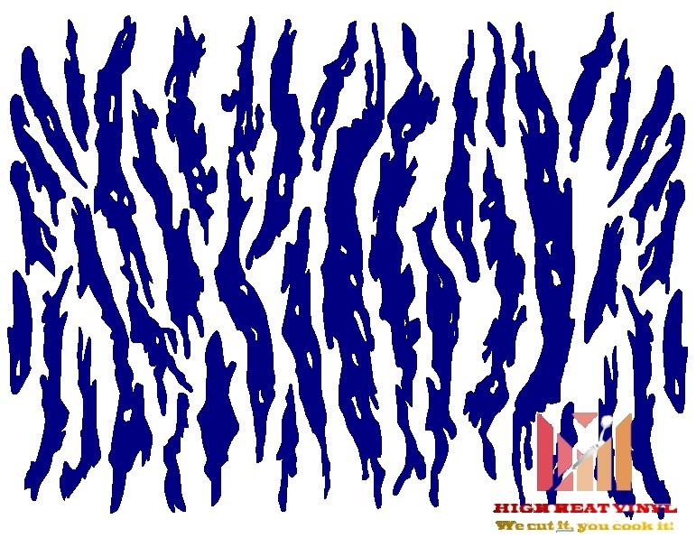 Standard Vinyl Stencil/Vinyl Decal 10" x 12" -Vietnam Tiger stripe style