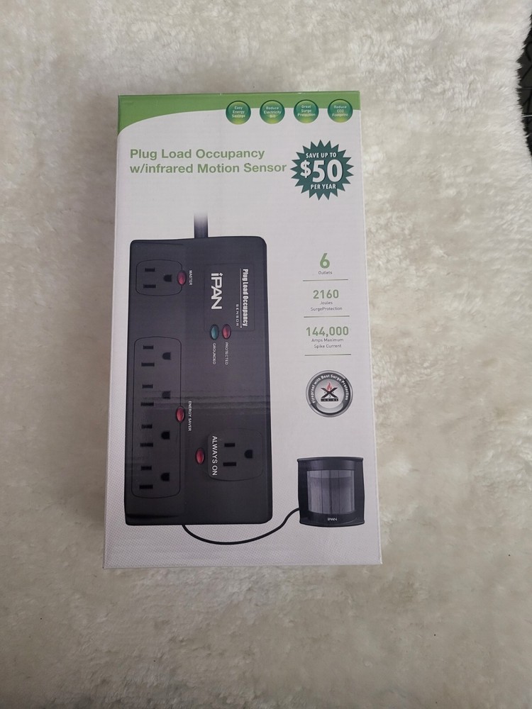 Ipan Plug Load Occupancy w/Infrared Motion Sensor
