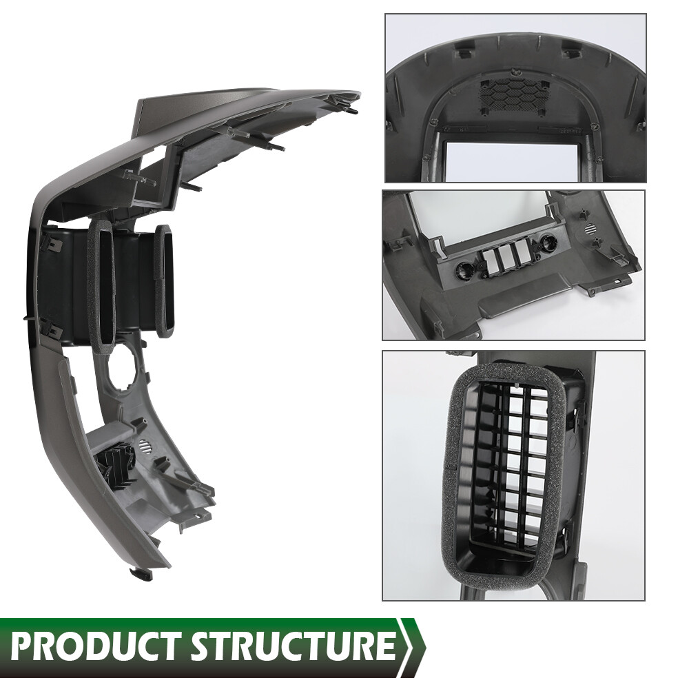 Center Dash Console Instrument Panel Bezel Fit For 04-06 Nissan Titan Armada