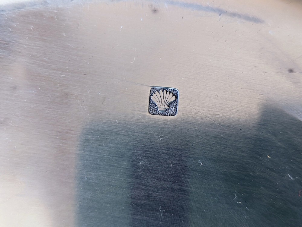 Barker Ellis England Antique Silverplate Lidded Dish Engraved Flowers Rococo