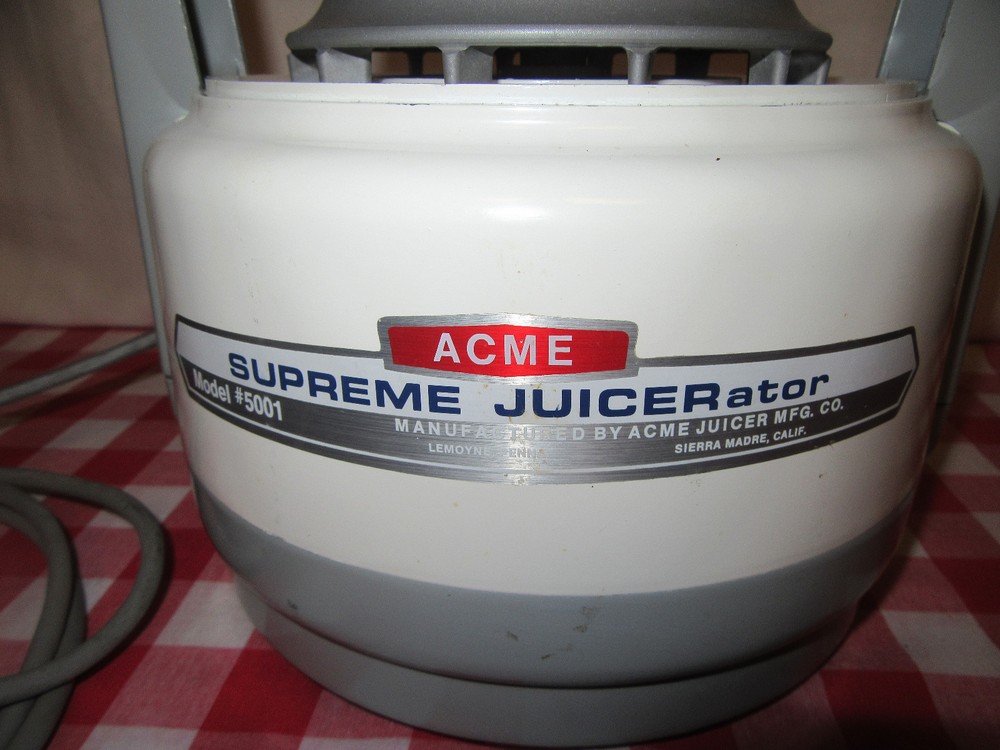 Acme Juicerator Base Motor - Model 5001 - Works!!