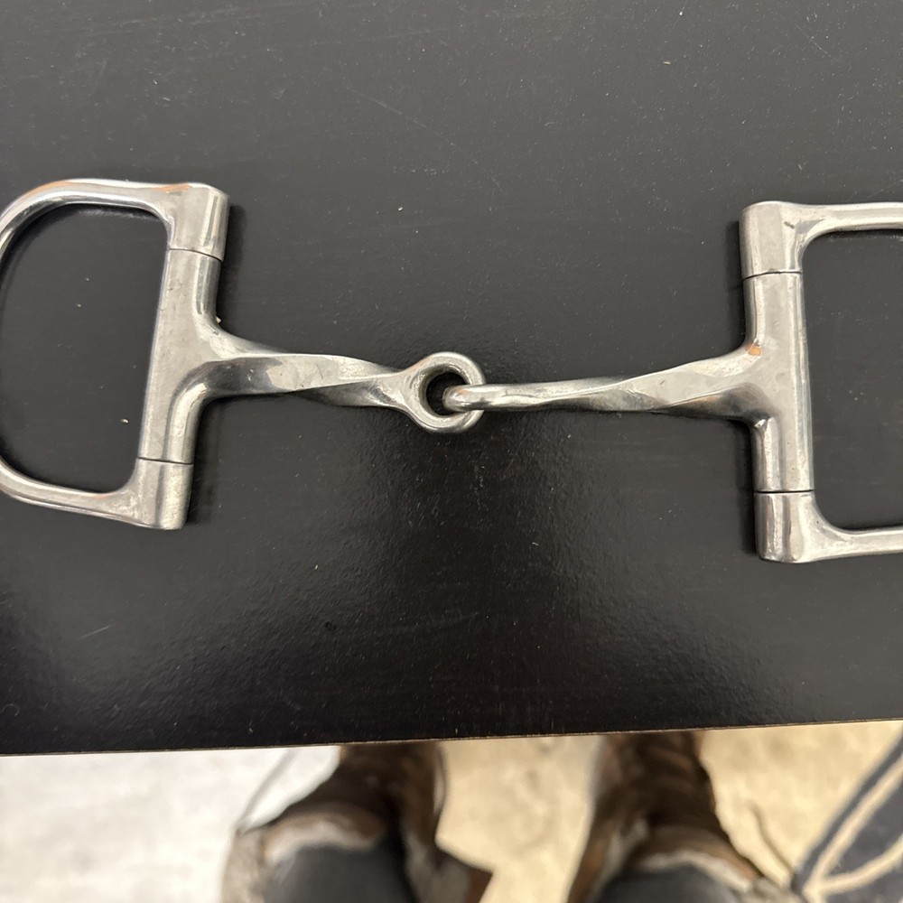 4 3/4” Slow Twist Snaffle Bit