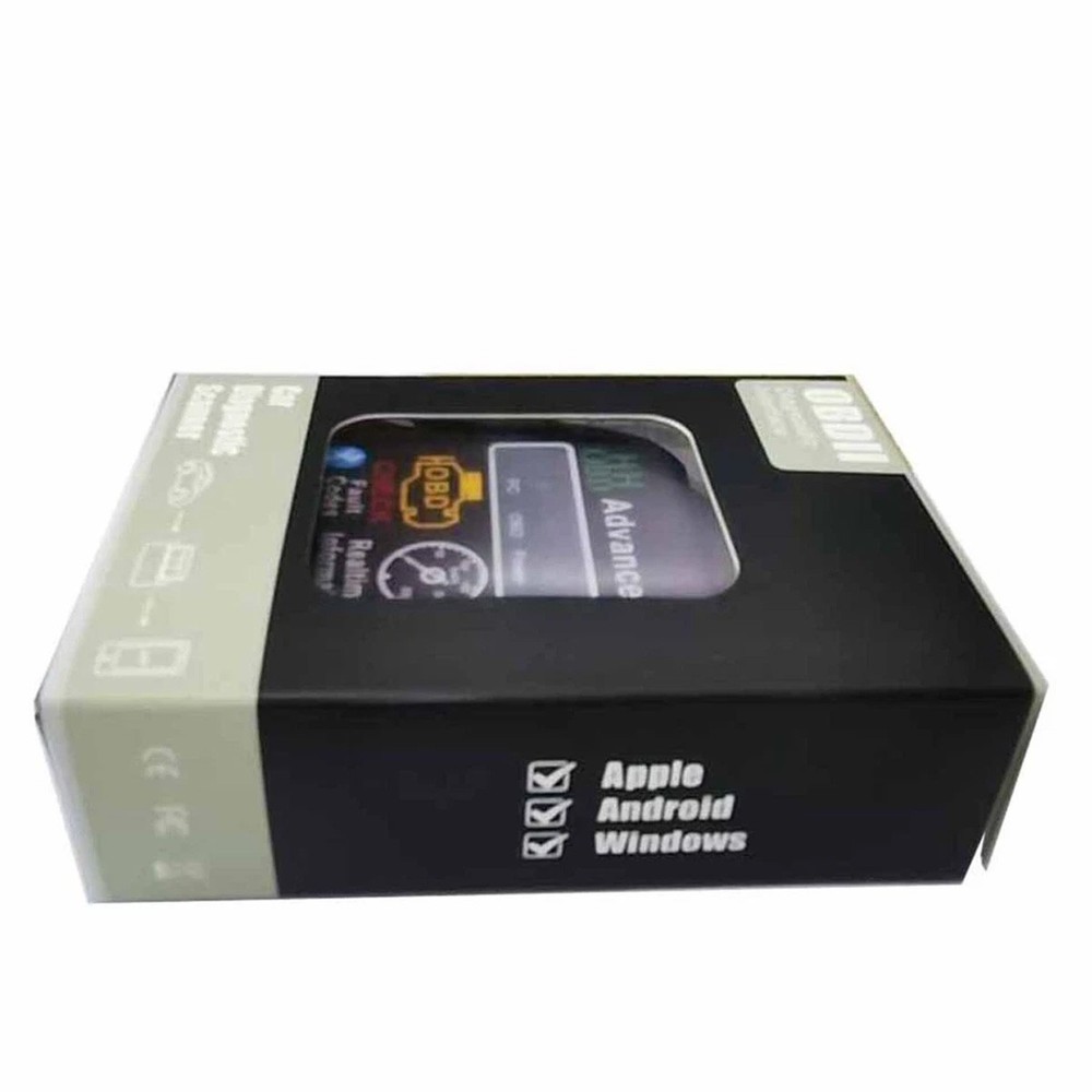 HH OBD For PC Android iOS OBD2 Car Bluetooth Scanner Code Reader ELM 327 Read US