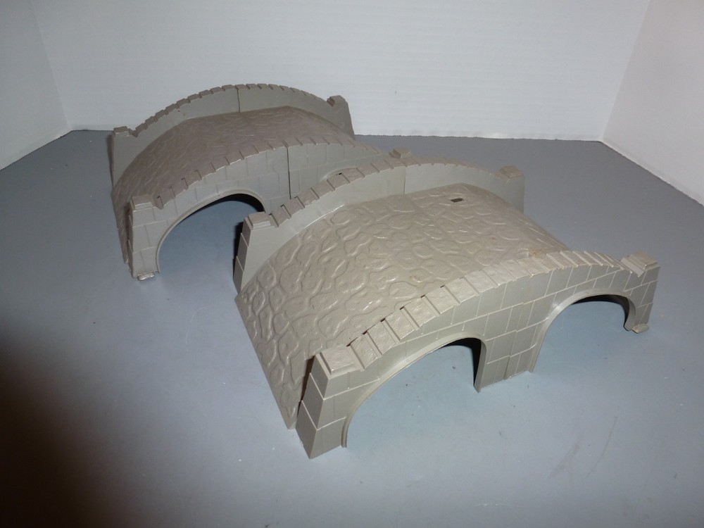 2 MPC EXPLODING CIVIL WAR PLAYSET BRIDGES