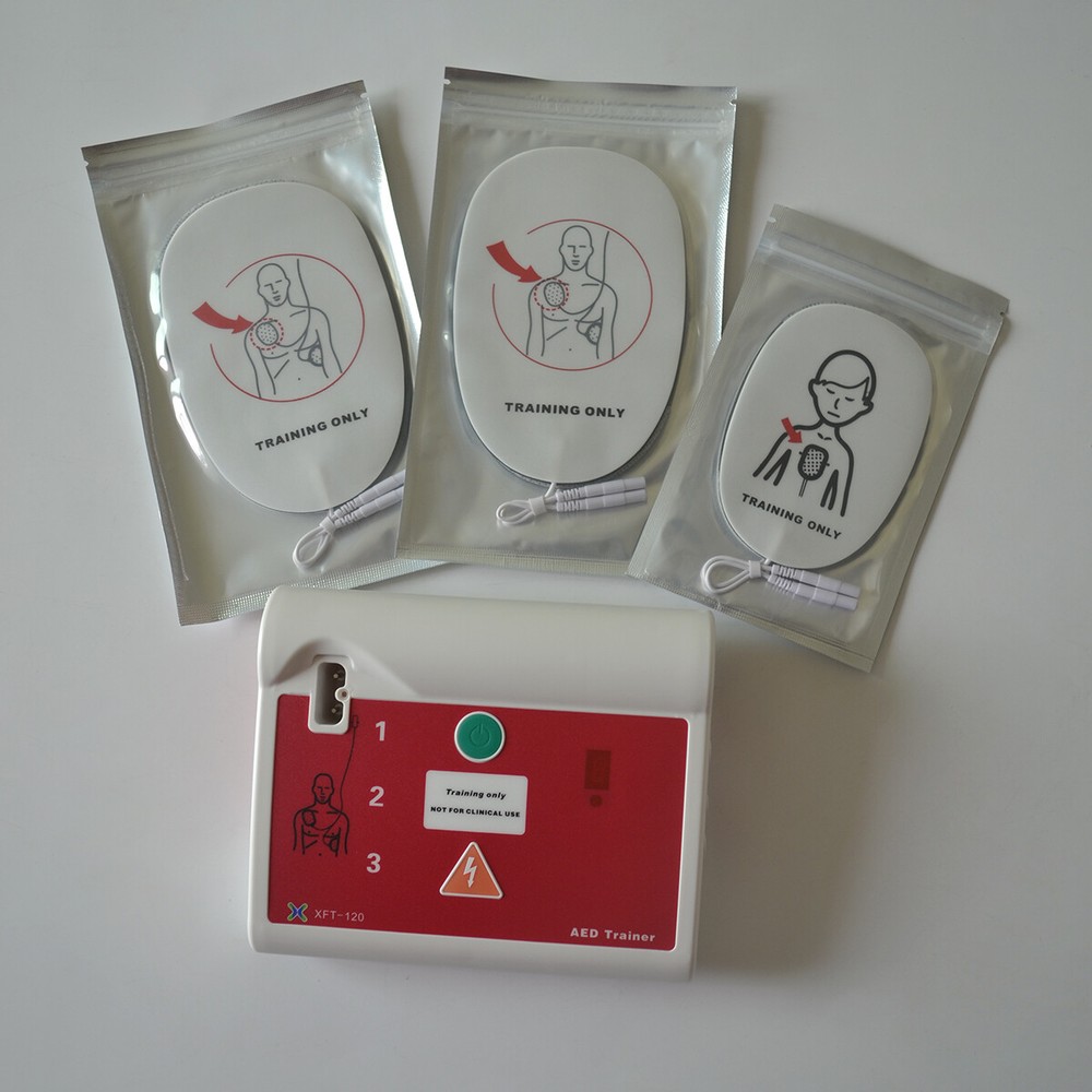 1pc Automatic External Defibrillator Simulator AED Training In English & Greek